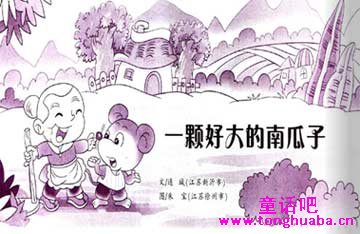 一颗好大的南瓜子