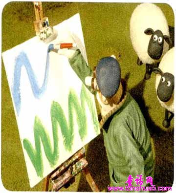 羊羊的创意画