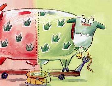 不吃苹果的苹果奶牛
