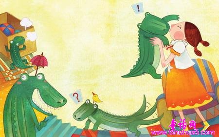 爱笑的小鳄鱼