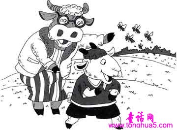 草原牛和草原羊