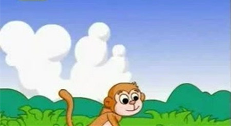故事小猴子学游泳 故事小猴子学游泳