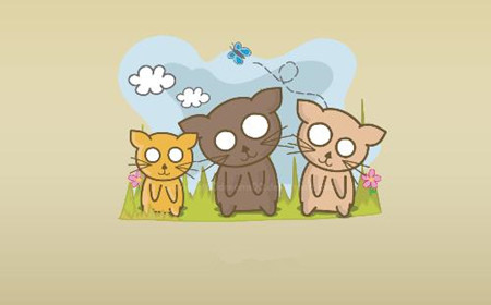 三只小猫找鱼吃的故事2 三只小猫找鱼吃的故事2