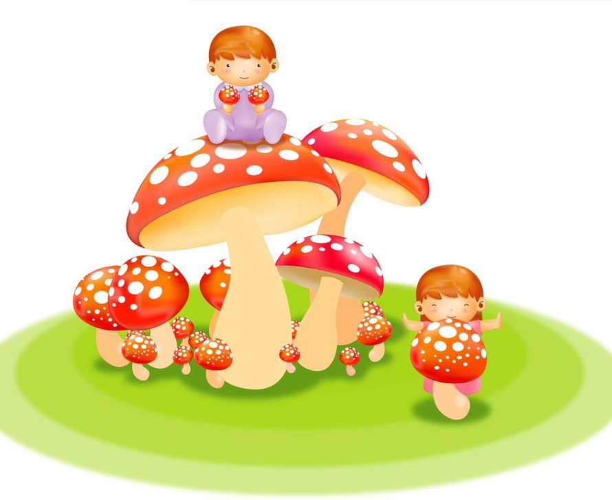 蘑菇花朵的故事2