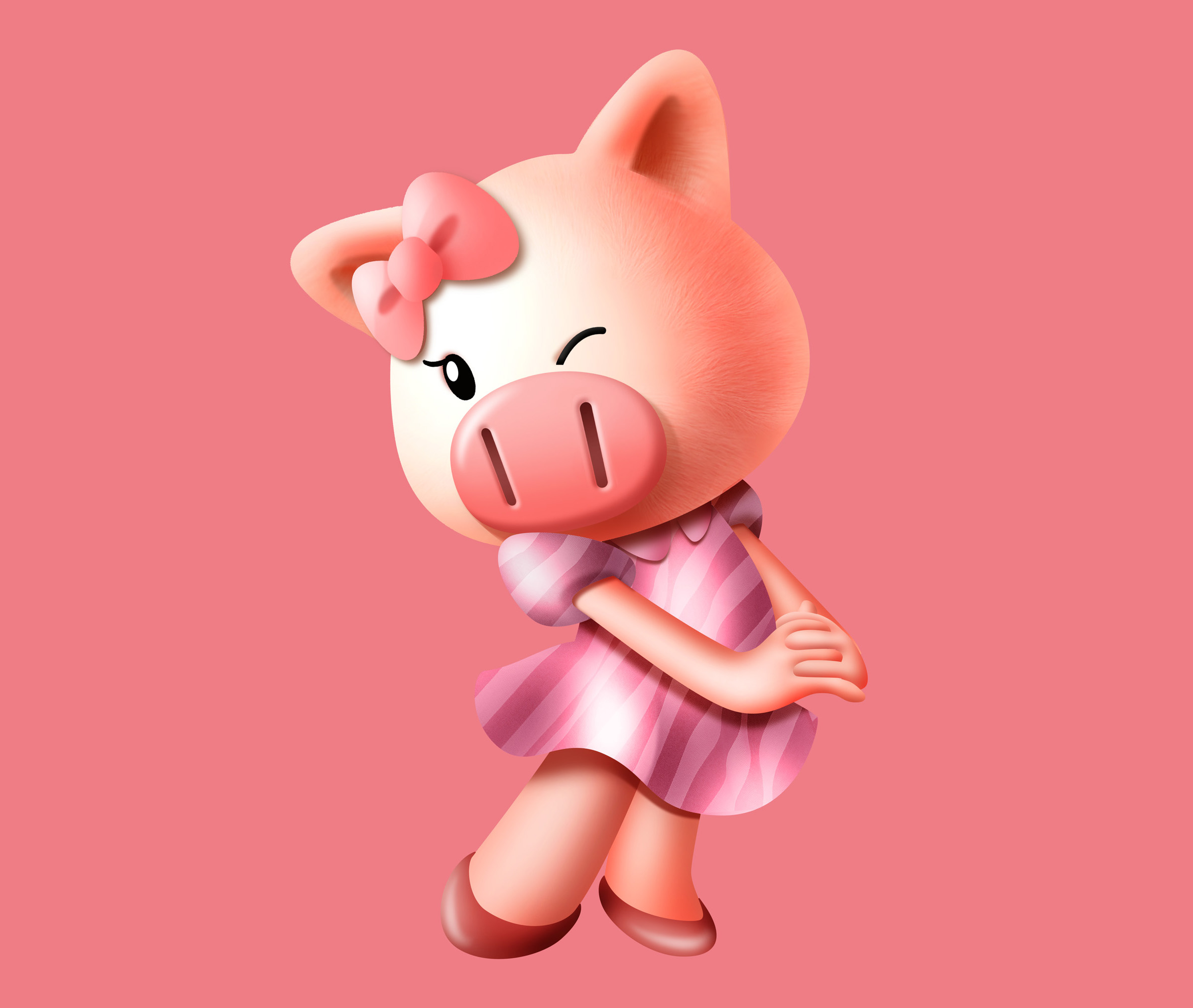 小猪美美不爱笑的故事2