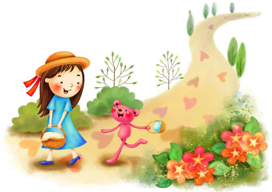 咪咪的花朵草帽的故事2