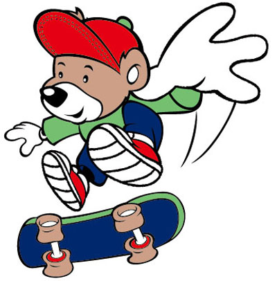 小熊的滑板车的故事2 小熊的滑板车的故事2