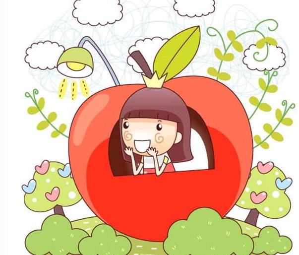 苹果房子里的懒巫婆的故事1